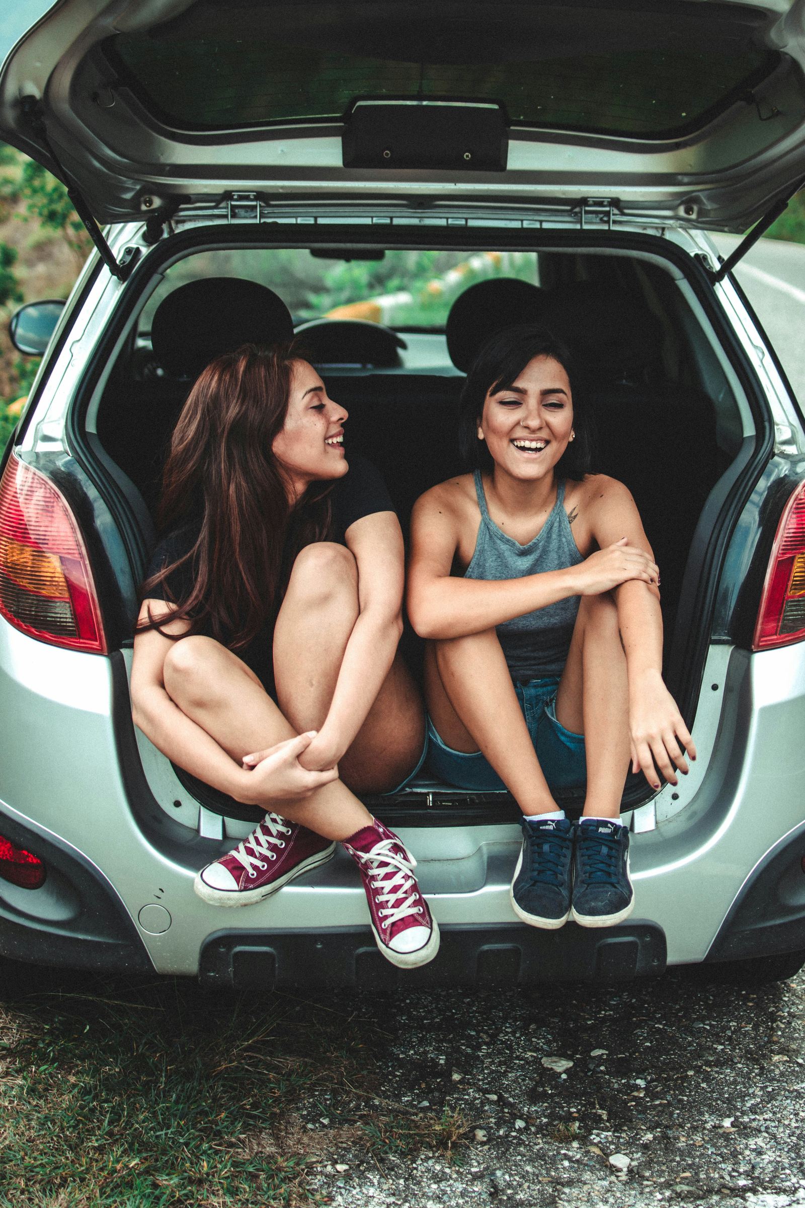Covoiturage entre amis vers un événement
